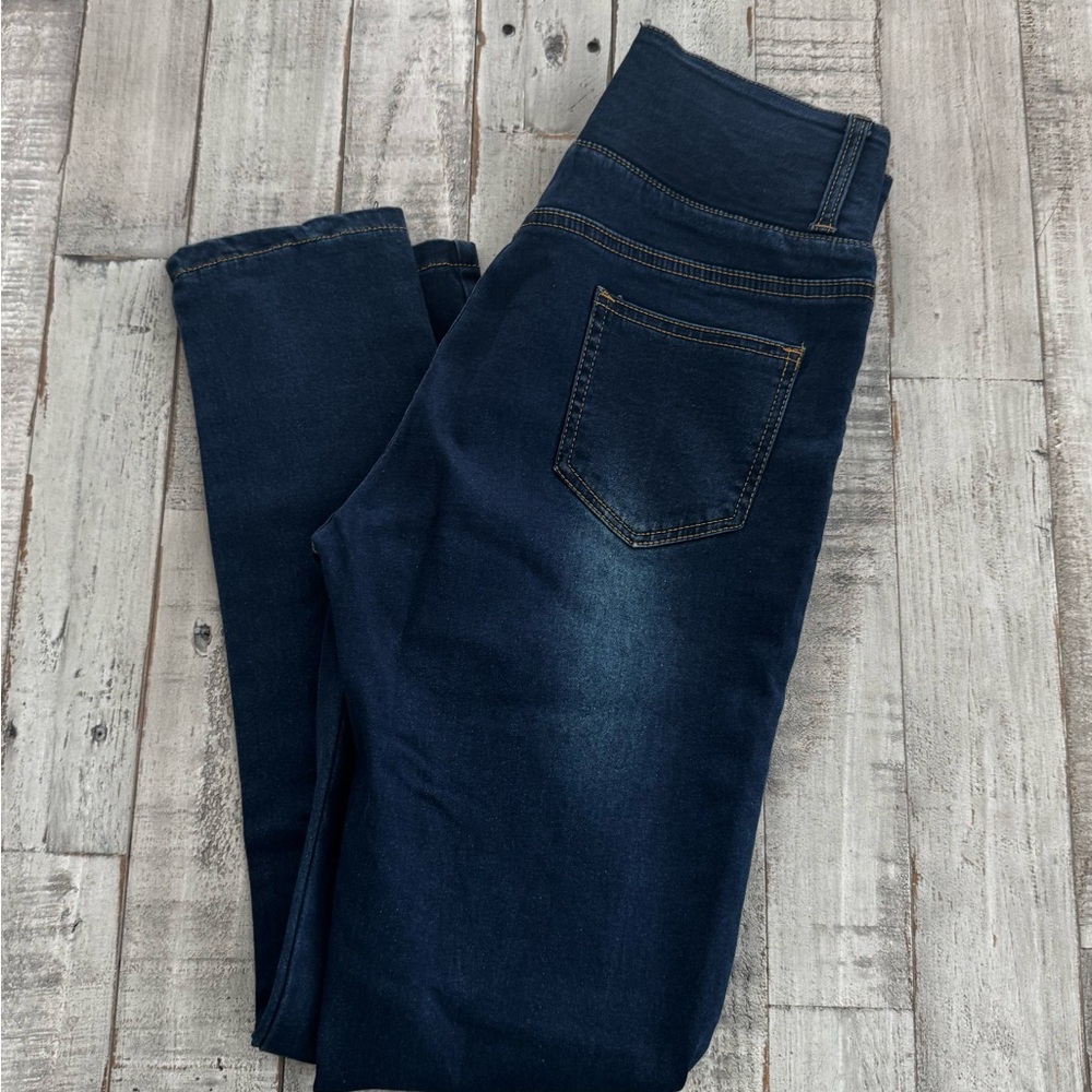 Dark Blue Women's Stretchy Skinny Jeans